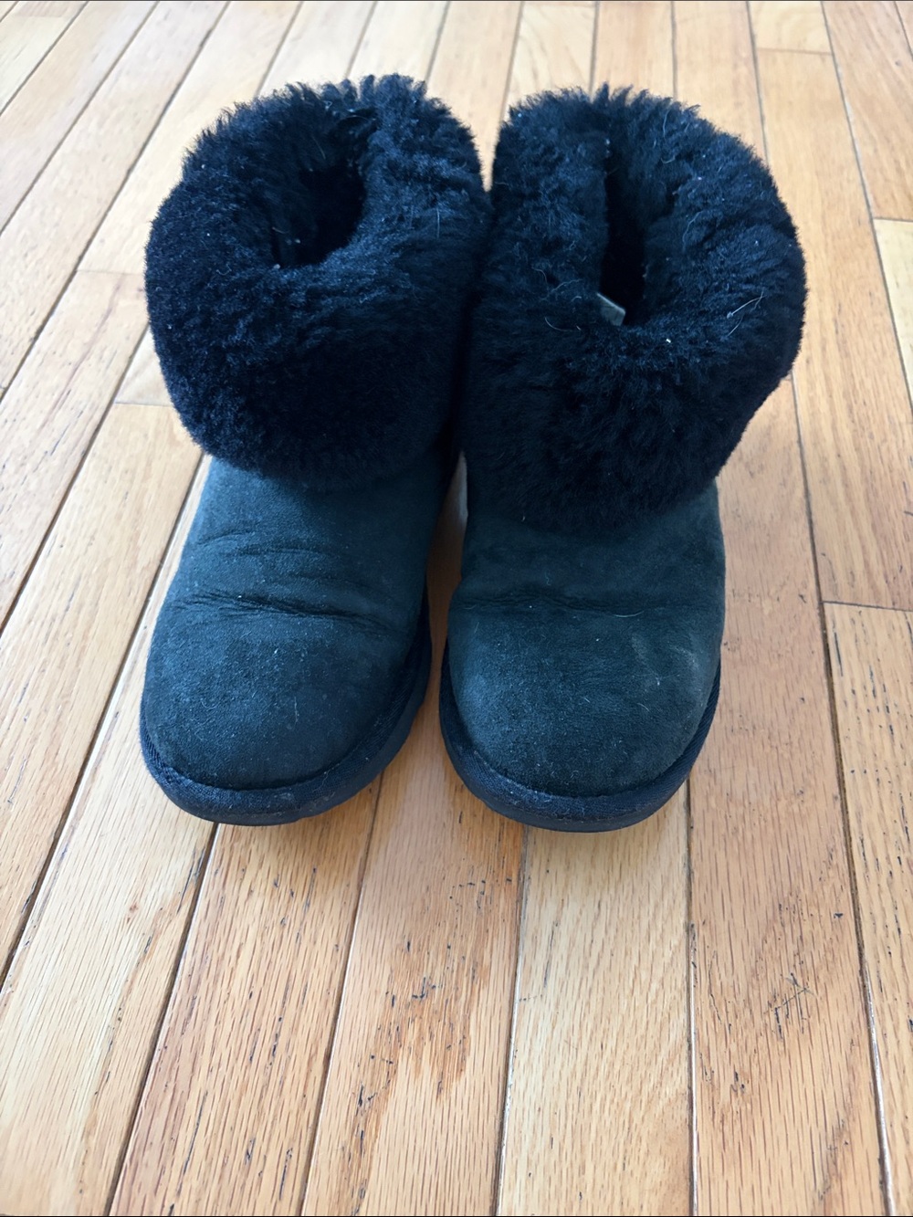 Black UGG Bailey Button Boots